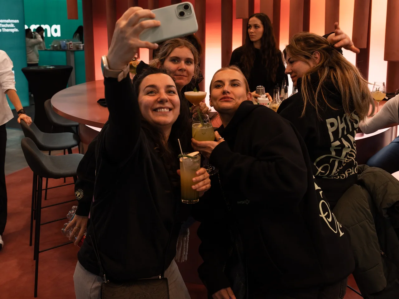 Teamabend nach dem Messetag