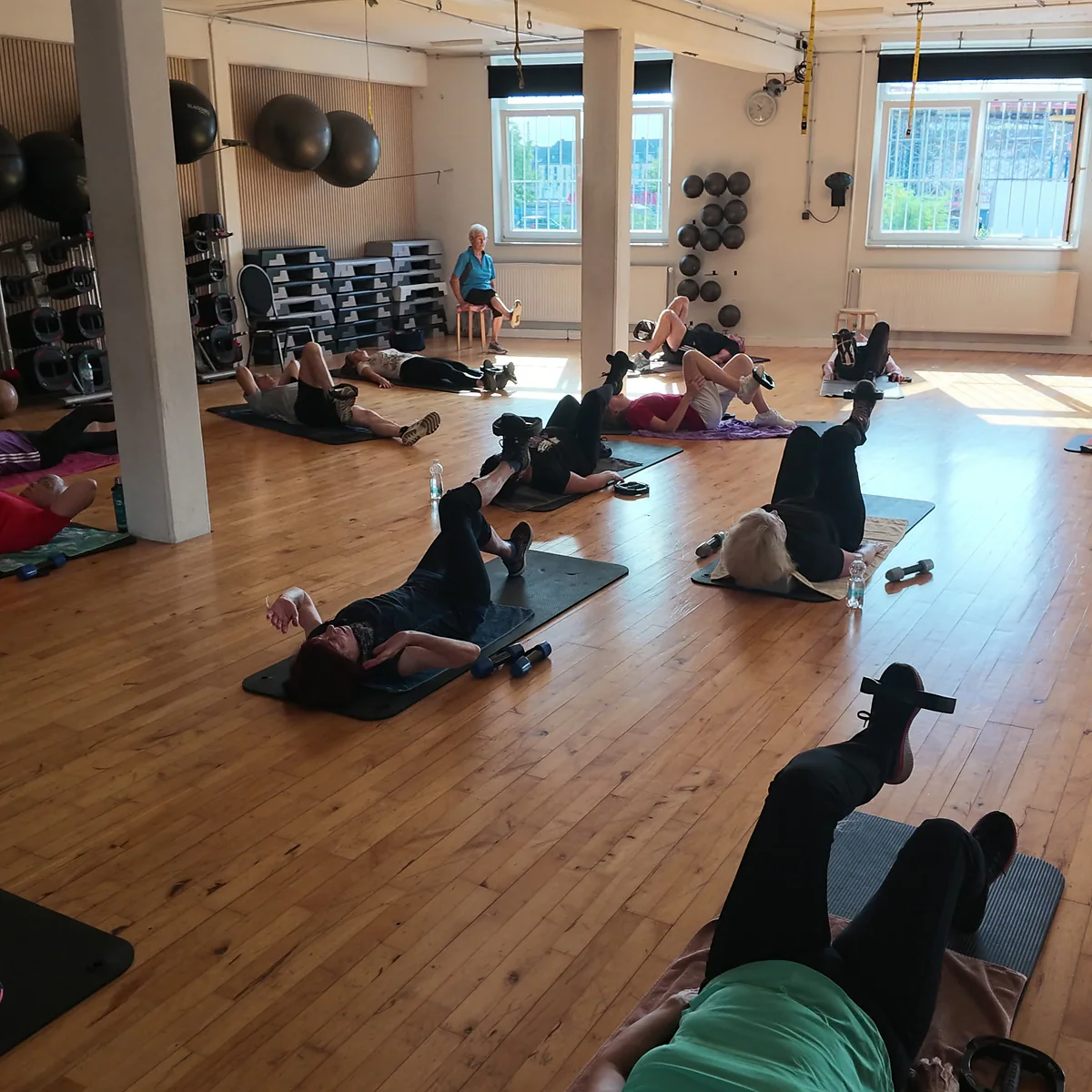 Rehasport in Koblenz, Einblick
